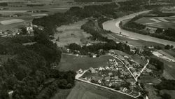 Luftaufnahme: Scheuerhof bei Raitenhaslach im Jahr 1960