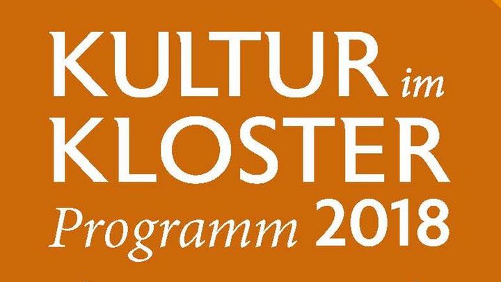 Detail of the flyer "Kultur im Kloster" 2018