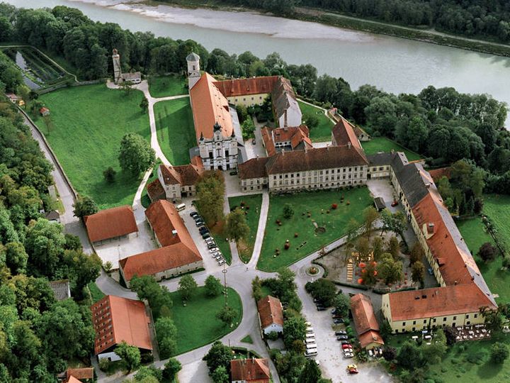 Luftaufnahme Kloster Raitenhaslach