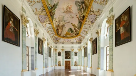 Der unbestuhlte Festsaal im TUM Akademiezentrum Raitenhaslach