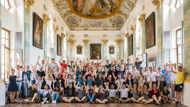 Gruppenfoto während dem IGSSE-Forum 2019 im Festsaal des TUM Akademiezentrums Raitenhaslach.