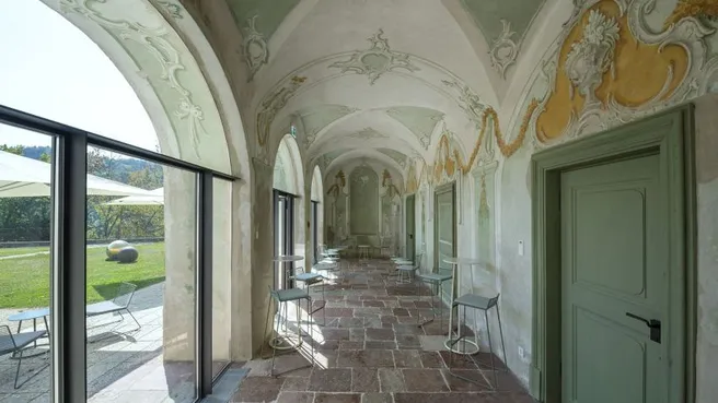 Gartenstöckl mit Prälatengarten im TUM Akademiezentrum Raitenhaslach